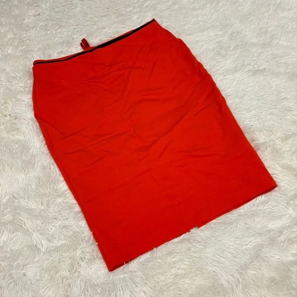 Boden Red A-Line Skirt - Picture 2 of 12